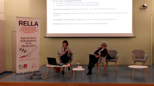 VÍDEO  I COMENTARI DE LA XERRADA SOBRE EL DRETS DELS INFANTS I ADOLESCENT A CÀRREC D'AIDA  C. RODRÍGUEZ. 19/2  &bsol;&bsol;&bsol; RELLA