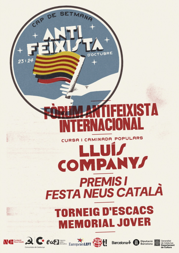La Fundació Neus Català ens convida al Cap de Setmana Antifeixista &bsol;&bsol;&bsol; RELLA