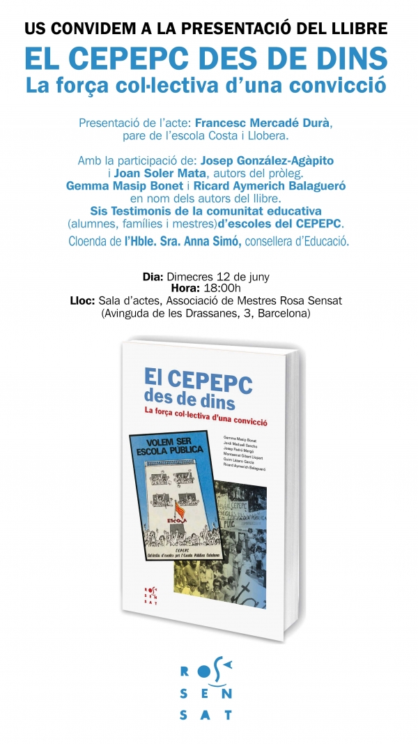 12/6 PRESENTACIÓ DEL LLIBRE  EL CEPEPC DES DE DINS. &bsol;&bsol;&bsol; RELLA