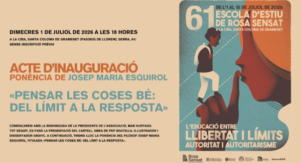 ACTES DESTACATS DE L'ESCOLA ESTIU DE ROSA SENSAT 26 &bsol;&bsol;&bsol; RELLA