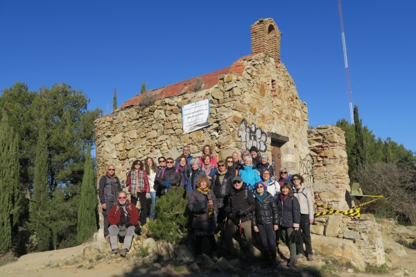 Passejada a Puig Castellar, ermites de Sant Climent i Sant Onofre i monestir de Sant Jeroni de la Murtra. &bsol;&bsol;&bsol; RELLA