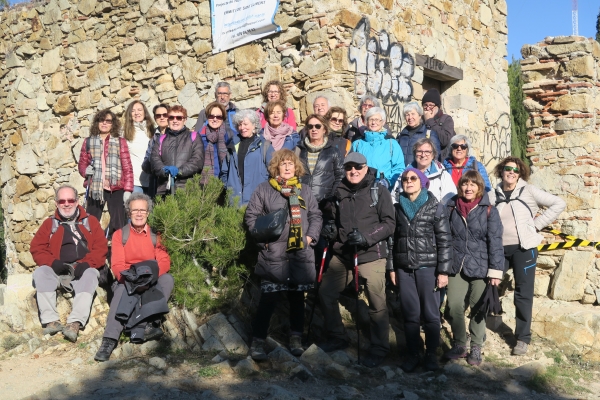 Passejada a Puig Castellar, ermites de Sant Climent i Sant Onofre i monestir de Sant Jeroni de la Murtra. &bsol;&bsol;&bsol; RELLA