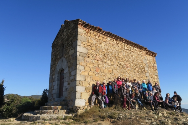 Passejada a Puig Castellar, ermites de Sant Climent i Sant Onofre i monestir de Sant Jeroni de la Murtra. &bsol;&bsol;&bsol; RELLA