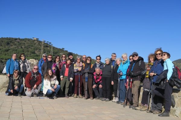 Passejada a Puig Castellar, ermites de Sant Climent i Sant Onofre i monestir de Sant Jeroni de la Murtra. &bsol;&bsol;&bsol; RELLA