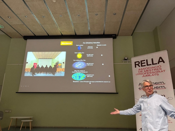 VÍDEO I COMENTARI DE LA XERRADA SOM L'UNIVERS QUE ES PENSA A SI MATEIX &bsol;&bsol;&bsol; RELLA