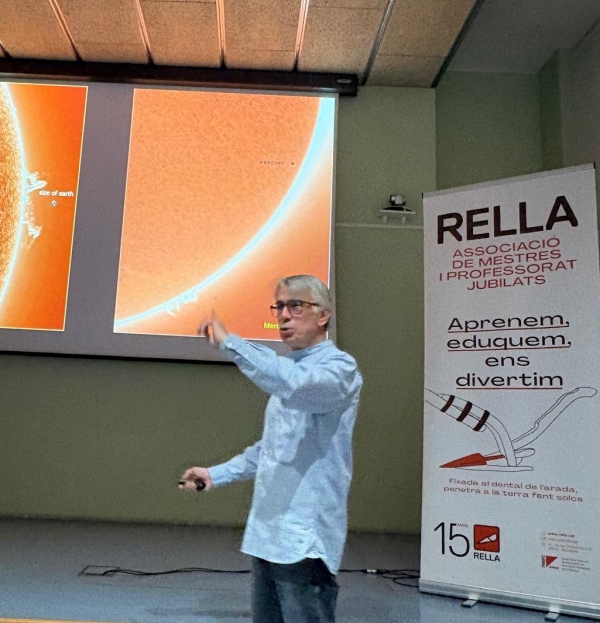 VÍDEO I COMENTARI DE LA XERRADA SOM L'UNIVERS QUE ES PENSA A SI MATEIX &bsol;&bsol;&bsol; RELLA