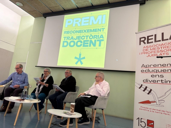 VÍDEO DE LA PRESENTACIÓ DEL PREMI RECONEIXEMENT DE LA TRAJECTÒRIA DOCENT &bsol;&bsol;&bsol; RELLA