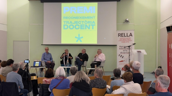 VÍDEO DE LA PRESENTACIÓ DEL PREMI RECONEIXEMENT DE LA TRAJECTÒRIA DOCENT &bsol;&bsol;&bsol; RELLA