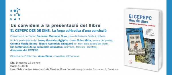 12/6 PRESENTACIÓ DEL LLIBRE  EL CEPEPC DES DE DINS. &bsol;&bsol;&bsol; RELLA